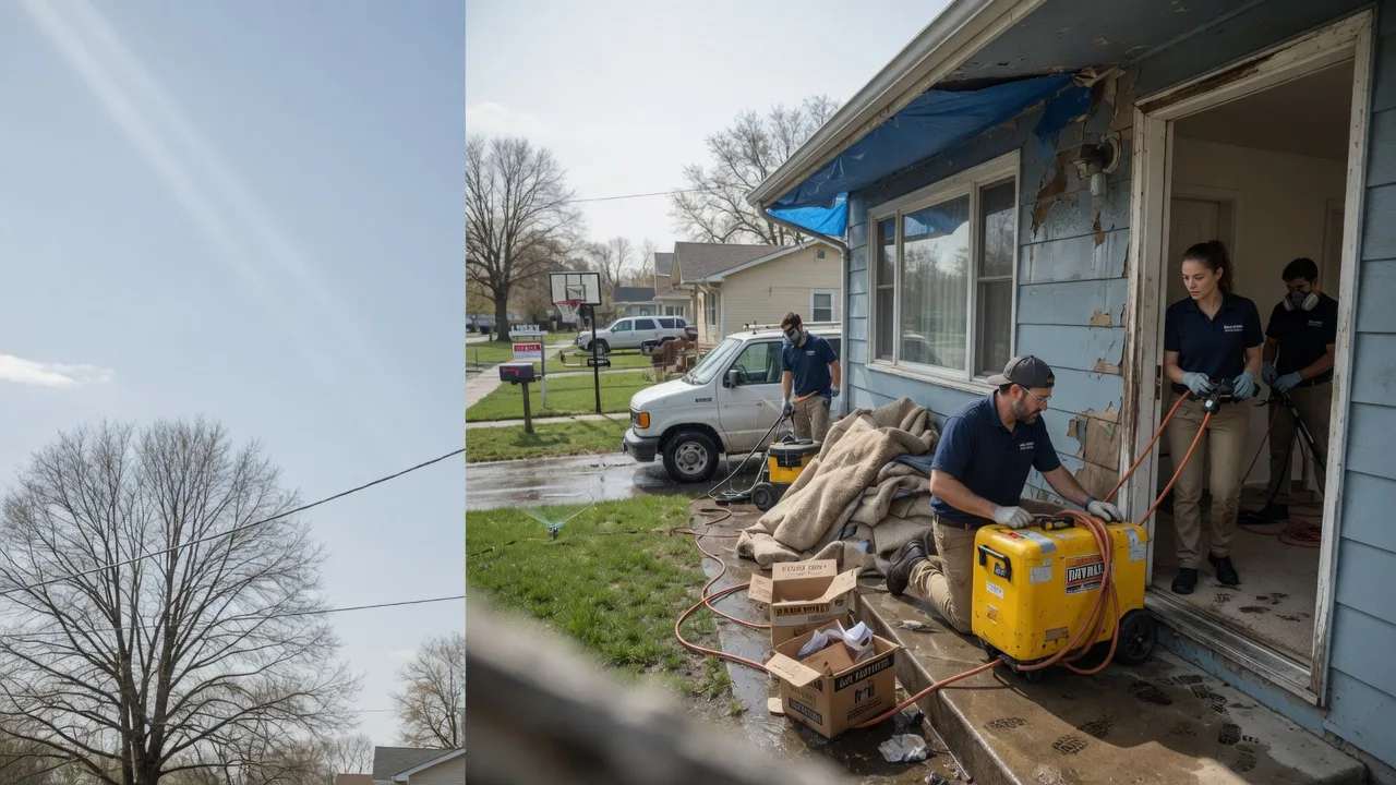Basement Flood Cleanup in Peck, MI near me